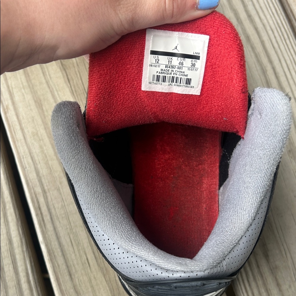 Nike Jordan 3 Retro OG Black Cement - Picture 6 of 14